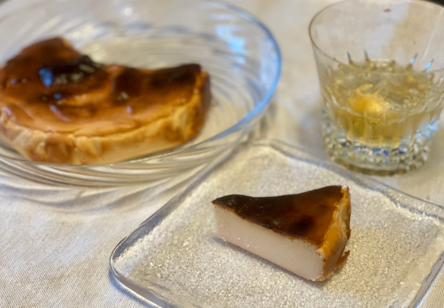 KOMERU 米粉の甘酒バスクチーズケーキ