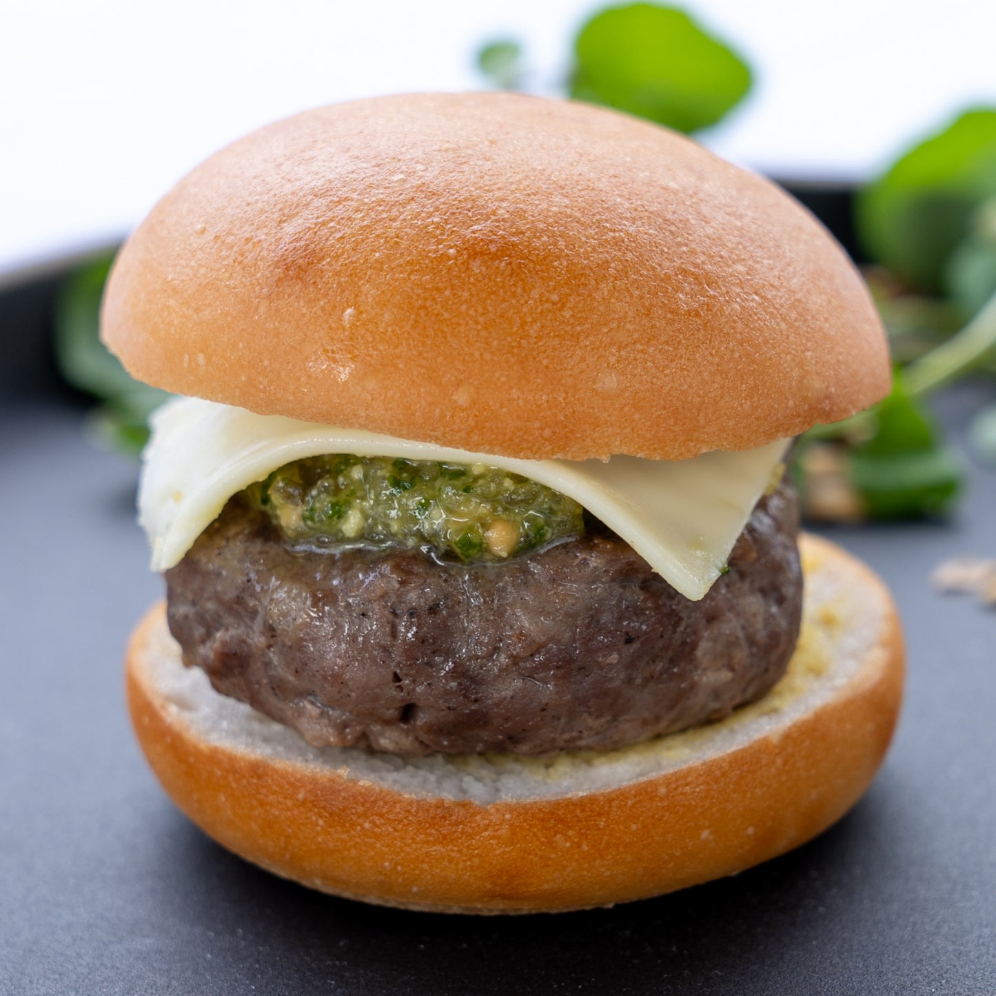 グルテンフリー米粉バーガー ジビエパティ 猪肉