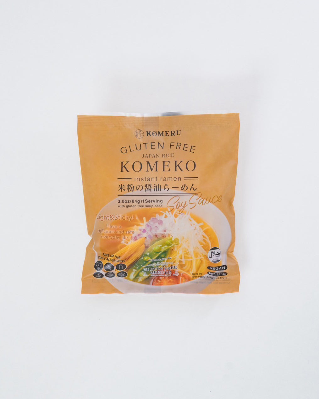 KOMERU rice flour soy sauce ramen