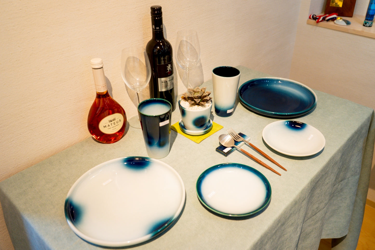 KOMERU TOUR  EHIME BULE 　ヨシュア工房砥部焼体験