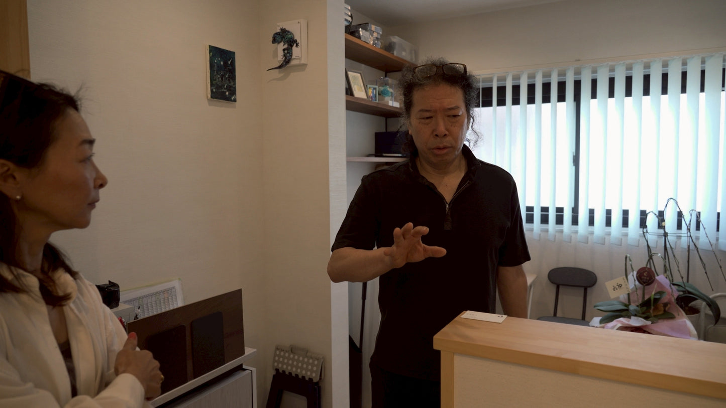 KOMERU TOUR  EHIME BULE 　ヨシュア工房砥部焼体験