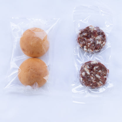 グルテンフリー米粉バーガー ジビエパティ 猪肉