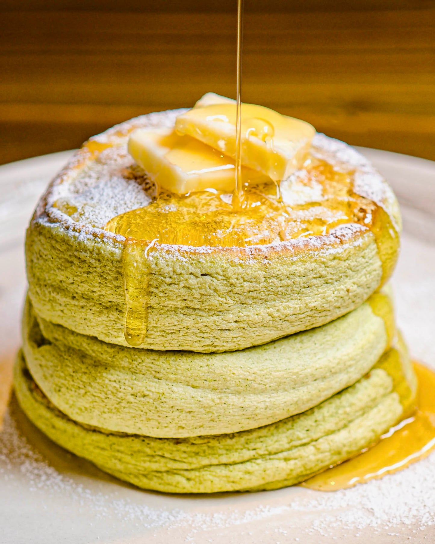 米粉のパンケーキミックス（抹茶）